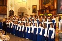 09.11.2008r. - Koncert pieśni patriotycznych w Klasztorze Braci Mniejszych Kapucynów w Rozwadowie